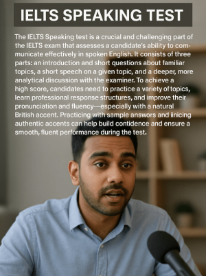 IELTS Speaking 2025 : نمونه سوالات با جواب نمره 9 در آزمون آیلتس